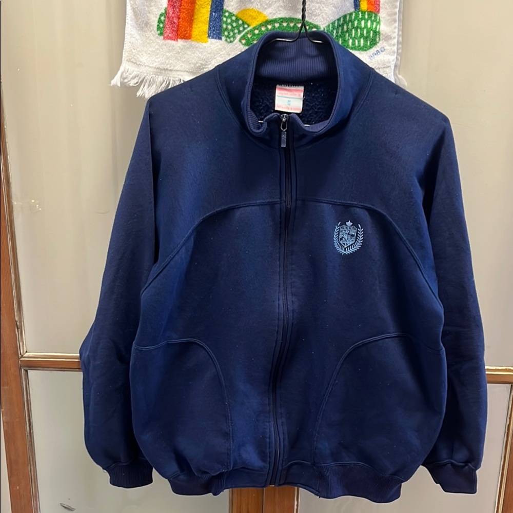 Lady Foot Locker vintage Zip-Up sweater
